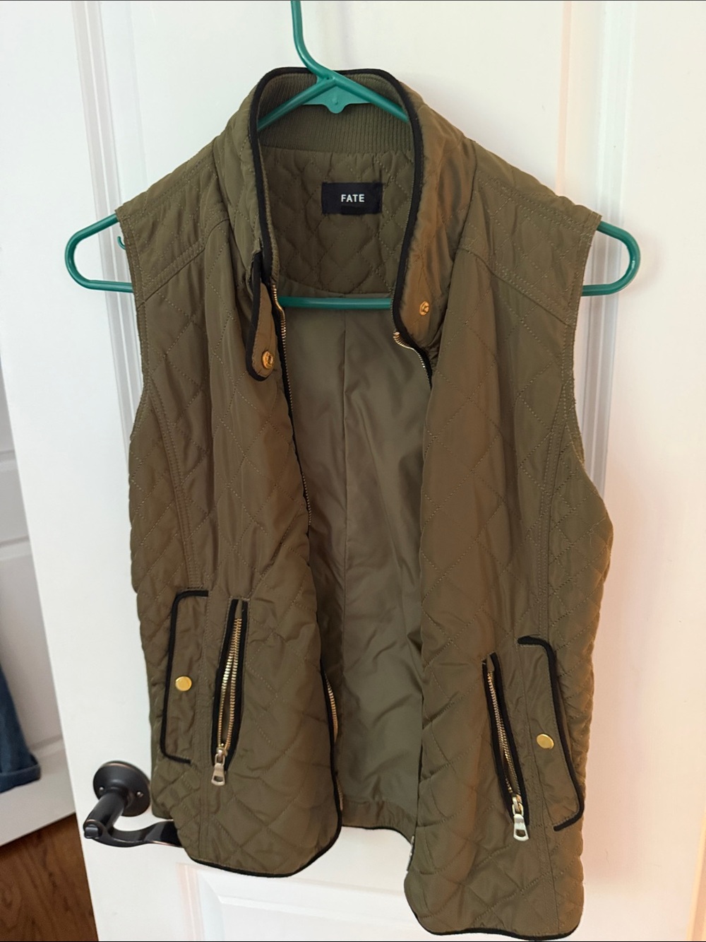 Hunter Green Fate Vest Size Small